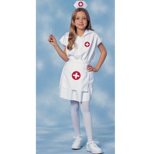 Picture of Franco American Novelty 49021-L Costume Little Nurse Child - Large