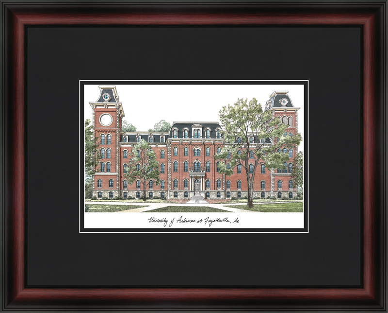 Picture of Campus Images AR999A University of Arkansas Academic Framed Lithograph
