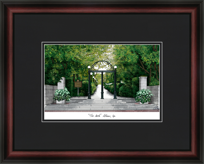 Picture of Campus Images GA987A University of Georgia Academic Frame Print