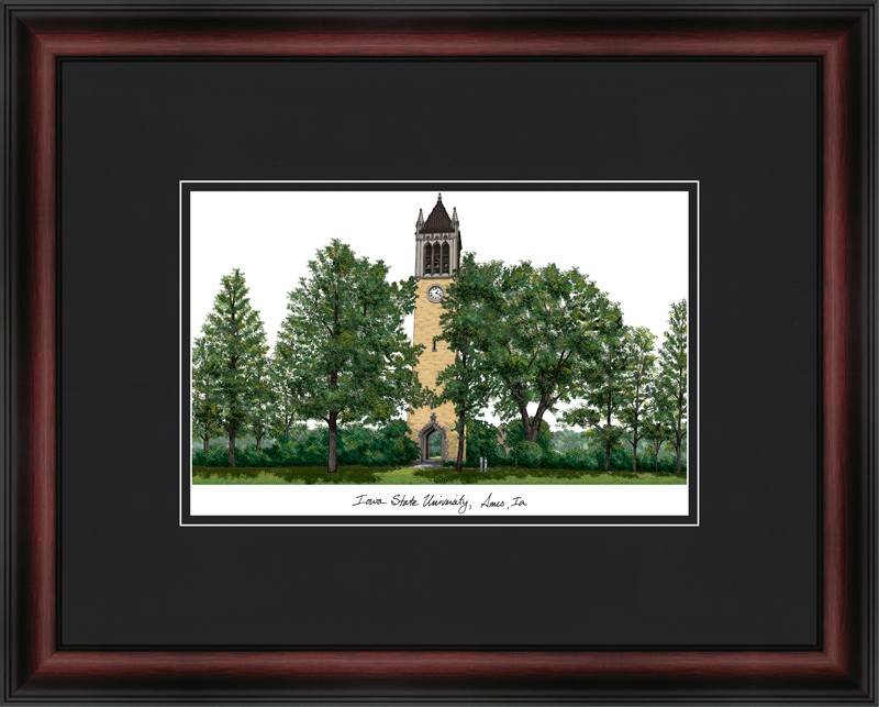 Picture of Campus Images IA998A Iowa State University Academic Framed Lithograph