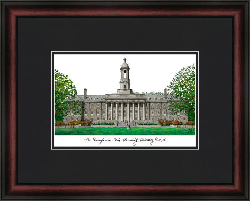 PA994A The Pennsylvania State University Academic Framed Lithograph