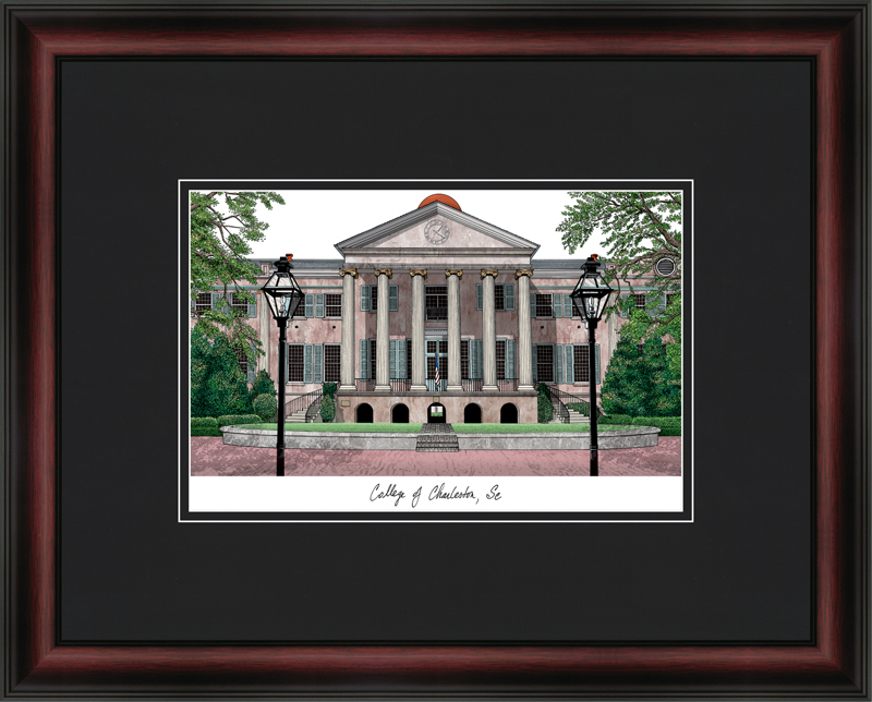 College of Charleston Academic Frame Print