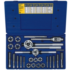 Metric Tap And Hex Die Set - 25 Piece