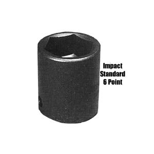 K Tool International KTI33222 Socket Impact .69 Inch 0.5 Inch Drive Deep 6 Point
