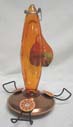 Picture of Audubon/Woodlink NA08 Amber Cut Glass Oriole Feeder