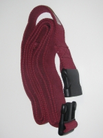 Picture of OmSutra OM133006-Burgundy Yoga Strap Pinch - Quick R - 6 in.