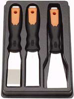 3 Pieces Stainless Steel Scraper Set
