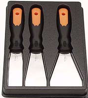 VMSS7100 3 Pieces Steel Scraper Set Stainless