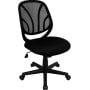 Picture of Flash Furniture GO-WY-05-GG Black Mid Back Mesh Computer Task Chair