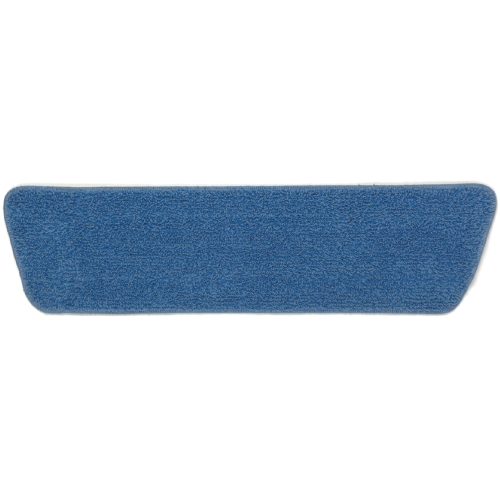 Picture of Rubbermaid Commercial Products RCP Q409 BLU Microfiber Econ Wet Pad 18X5 Blue - Case of 12
