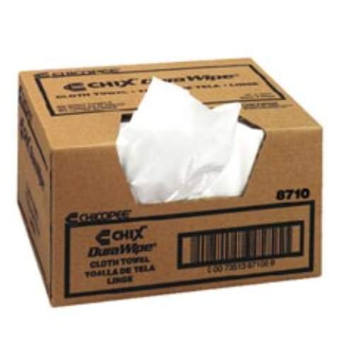 Picture of Chicopee CHI 8710 Dura Wipe Medium-Duty Towel- White - 400 Count