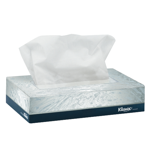 Kleenex Professional Facial Tissue for Business (21195), Flat Tissue Boxes, 80 Junior Boxes / Case, 40 Tissues / Box