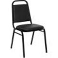 Flash Furniture FD-BHF-2-GG HERCULES&trade- Series Black Vinyl Banquet Stack Chair Flash Furniture FD-BHF-2-GG HERCULES&trade- Series Black Vinyl Banquet Stack Chair