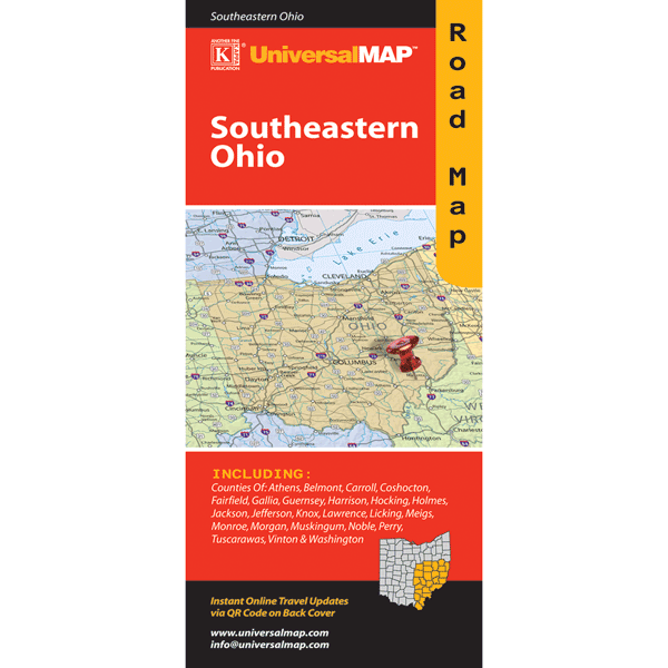 Universal Map 076252720X Ohio Southeast Regional