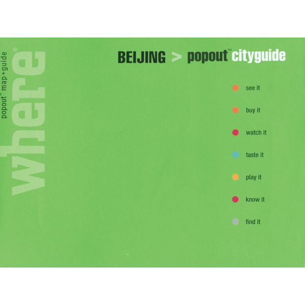 Universal Map 076274703X Beijing Where City Guide