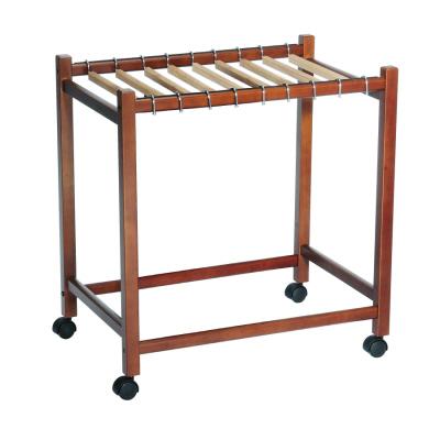 Picture of Woodlore 82063 Compact Rolling Pant Trolley with Cedar Hangers