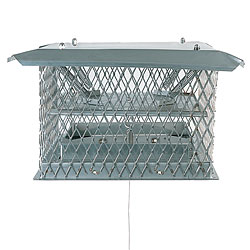 Picture of Bernard Dalsin Mfg. Co. 050813 8 Inch  x 13 Inch  Chim-a-lator Deluxe Damper  11 Inch  High  W/30&apos; Cable
