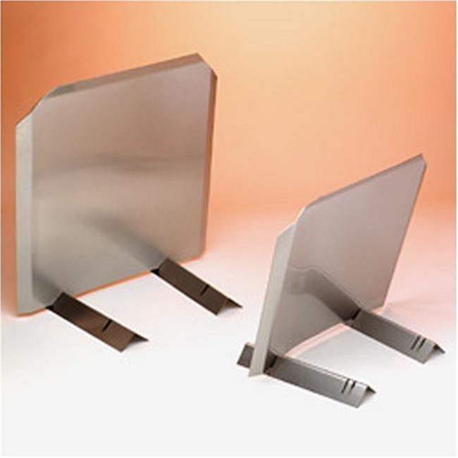 Homesaver 70080 Radiant Fireback Stainless 27 Inch w X 27h Inch 14-ga. 304-alloy