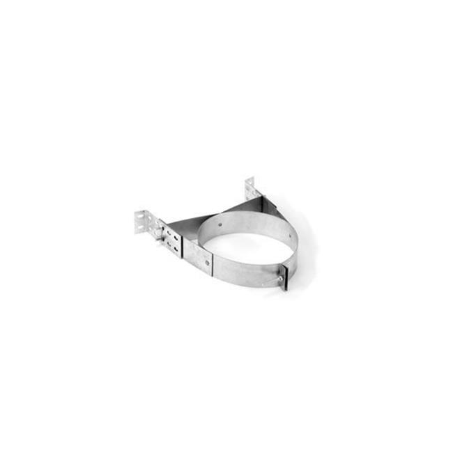 M & G Duravent 6DT-WS 6 Inch Dura Vent Duratech Wall Strap Galvanized
