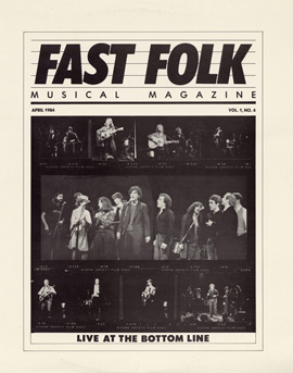 Picture of Smithsonian Folkways FF-FF104-CCD Fast Folk Musical Magazine- Vol. 1- No. 4 Live at the Bottom Line