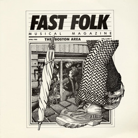 Picture of Smithsonian Folkways FF-FF204-CCD Fast Folk Musical Magazine- Vol. 2- No. 4 The Boston Area