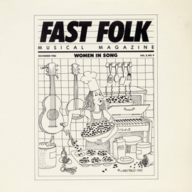 Picture of Smithsonian Folkways FF-FF209-CCD Fast Folk Musical Magazine- Vol. 2- No. 9 Women in Song