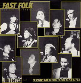 Picture of Smithsonian Folkways FF-FF306-CCD Fast Folk Musical Magazine- Vol. 3- No. 6 Live at the Bottom Line