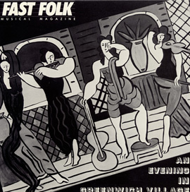 Picture of Smithsonian Folkways FF-FF404-CCD Fast Folk Musical Magazine- Vol. 4- No. 4 An Evening in Greenwich Village