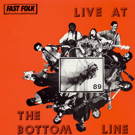 Picture of Smithsonian Folkways FF-FF503-CCD Fast Folk Musical Magazine- Vol. 5- No. 3 Live at the Bottom Line 1989