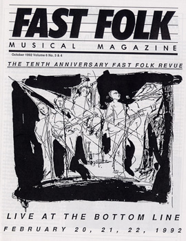 Picture of Smithsonian Folkways FF-FF604-CCD Fast Folk Musical Magazine- Vol. 6- No. 4 Fast Folk Revue-Live at the Bottom Line 1992