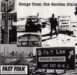 Picture of Smithsonian Folkways FF-FF607-CCD Fast Folk Musical Magazine- Vol. 6- No. 7 Songs from the Garden State
