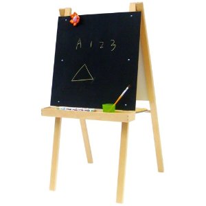 Picture of A+ Childsupply F8149 Economy Art Easel with Black-Dry Erase Board