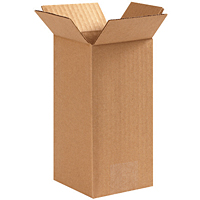Picture of Box Partners 242448 24 in. x 24 in. x 48 in. Tall Corrugated Boxes- 10