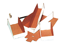 Picture of Box Partners BINMT424 4 in. x 24 in. x 4 .50 in. Open Top Bin Boxes- 50
