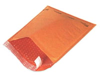 7 .25 in. x 12 in.- 1 Kraft Self-Seal Bubble Mailers- 25 Pack