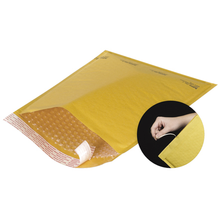Picture of Box Partners B851SSRTT 4 in. x 8 in.- 000 Kraft S-S Bubble Mailers with Tear Strip- Frt Saver