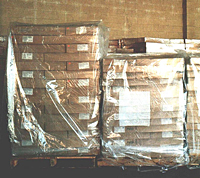 Picture of Box Partners PC131 26 in. x 24 in. x 48 in.- 3 Mil Clear Pallet Covers
