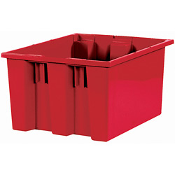 Picture of Box Partners BINS114 Red Stack & Nest Container- 6