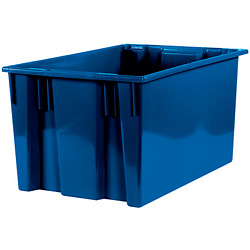 Picture of Box Partners BINS122 Blue Stack & Nest Container- 3