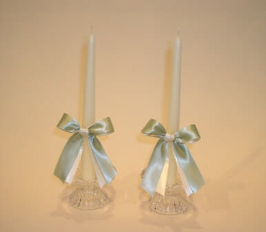 Picture of Ivy Lane Design A01085TC/WHT Custom Color Taper Candles