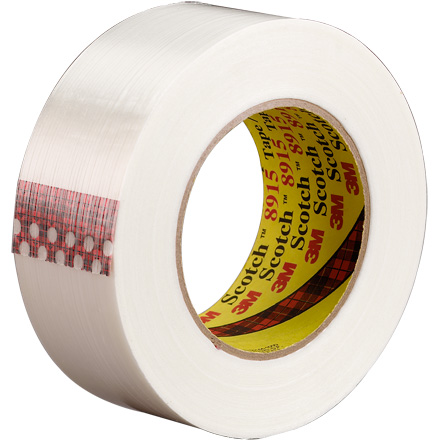 3M-8915 Filament Tape - Clear - .75 in. x 60 yds. - 12 Pack