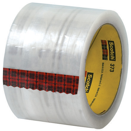 Scotch 373 Box Sealing Tape, 72 mm Width, 50 m Length, Clear (Pack of 1)