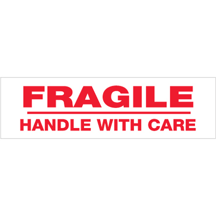 2" x 110 yds. - "Fragile Handle with Care" Sealing Tape
