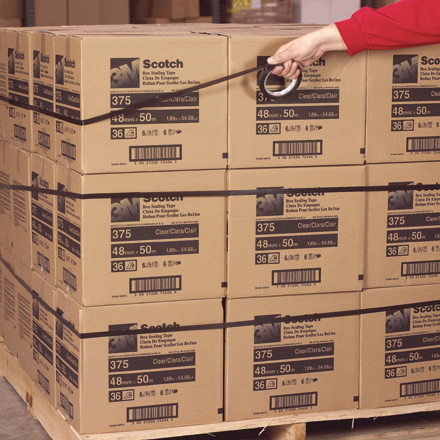 T975197 .50 in. x 60 yds. Intertape- 197 Tensilized Poly Strapping Tape