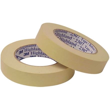 1 in. x 60 yds. 3M- 2307 Masking Tape - Natural