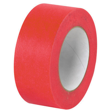 1 in. x 60 yds. Red Intertape- PF3 Masking Tape
