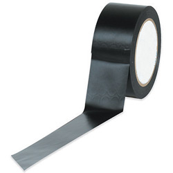 Picture of Box Partners T9236BL 2 in. x 36 yds. Black Solid Vinyl Safety Tape