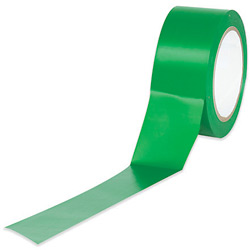 Picture of Box Partners T9236G 2 in. x 36 yds. Green Solid Vinyl Safety Tape