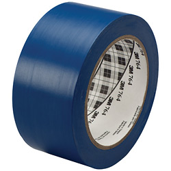 Picture of Box Partners T965764L 1 in. x 36 yds. Blue 3M- 764 Solid Vinyl Tape
