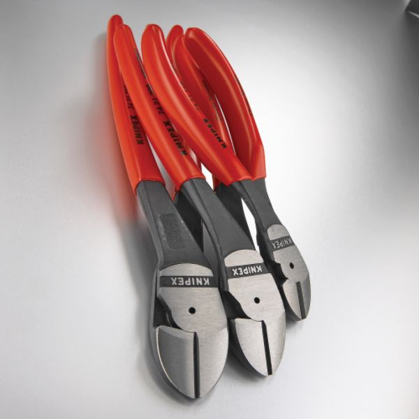 3 Pieces High Leverage Diagonal Cutter Set -  Knipex, KN99261